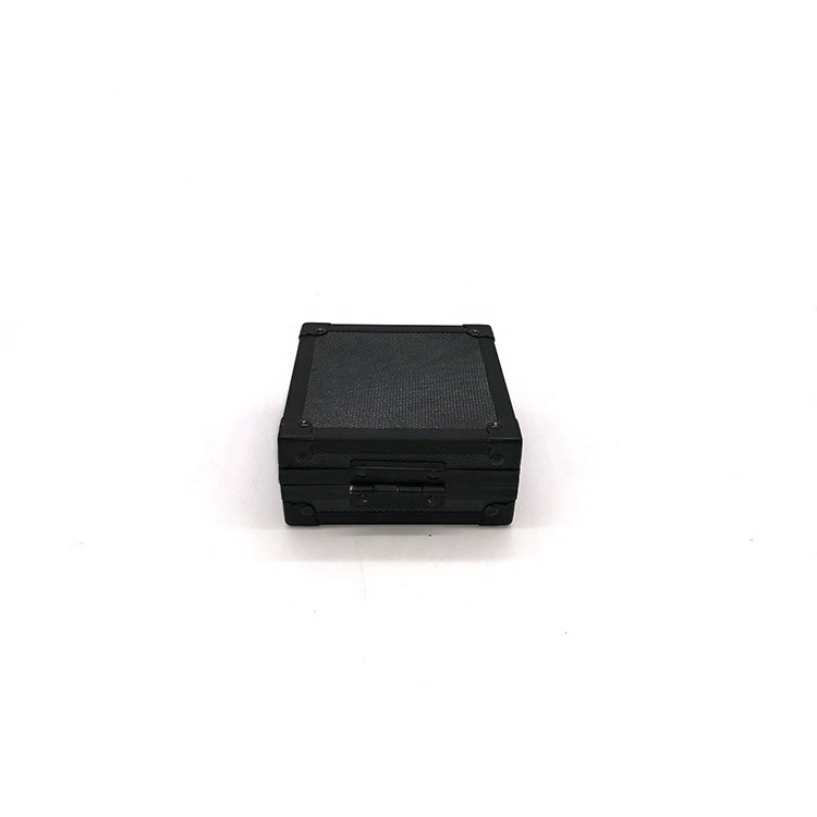 Custom Mini aluminum acrylic dice box for display with sponge mold