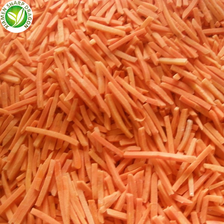 Frozen Natural Diced Glazed Crinkle Cut Shredded Carrot julienne Diced Cubed Freezing Price Healthy Natural Bulk Organic Freeze