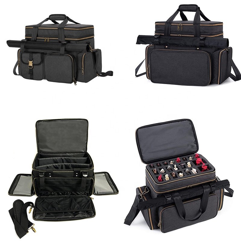 DND Carrying Travel Bag Large Tabletop RPG Adventurer's Travel Bag Compatible with Dungeons and Dragons