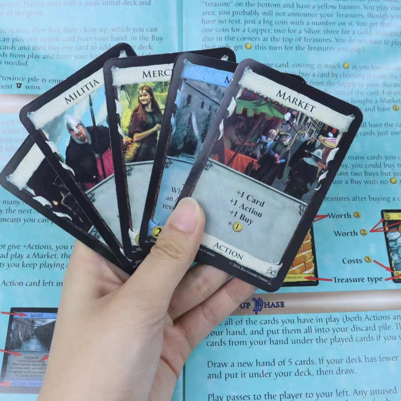 high quality Classic board game supplier Custom printed playing card board games with box