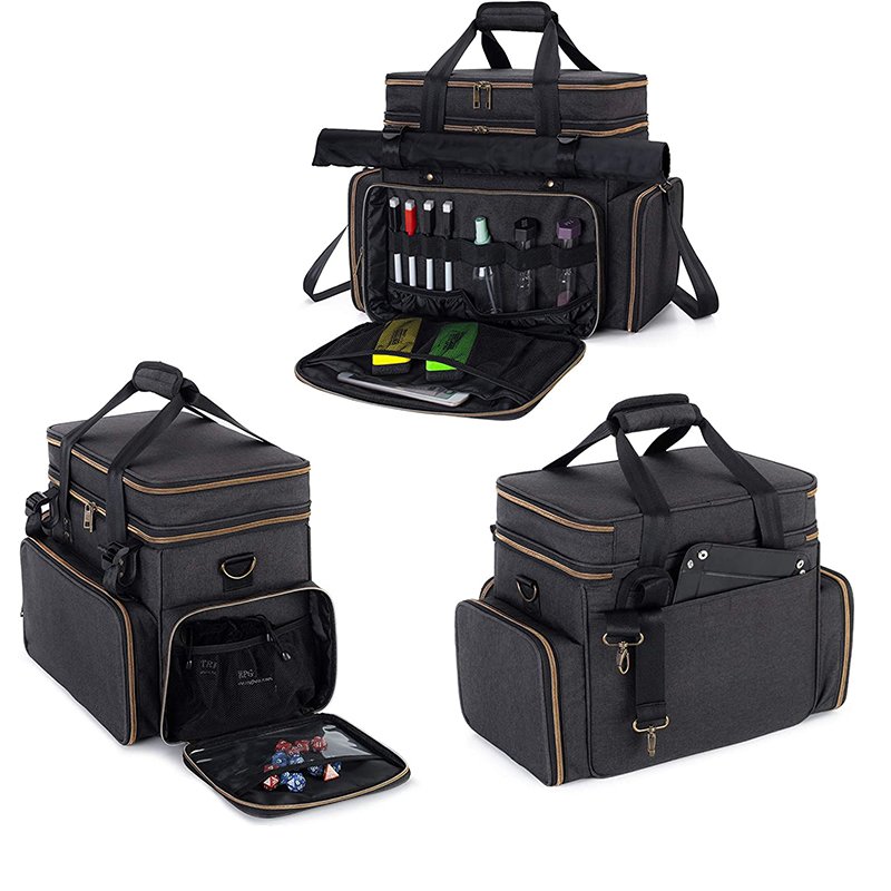 Hot Sale DND Travel Bag Play Handbook Bag dungeons and dragons miniatures Tabletop RPG Adventurer's Carrier Game Bag