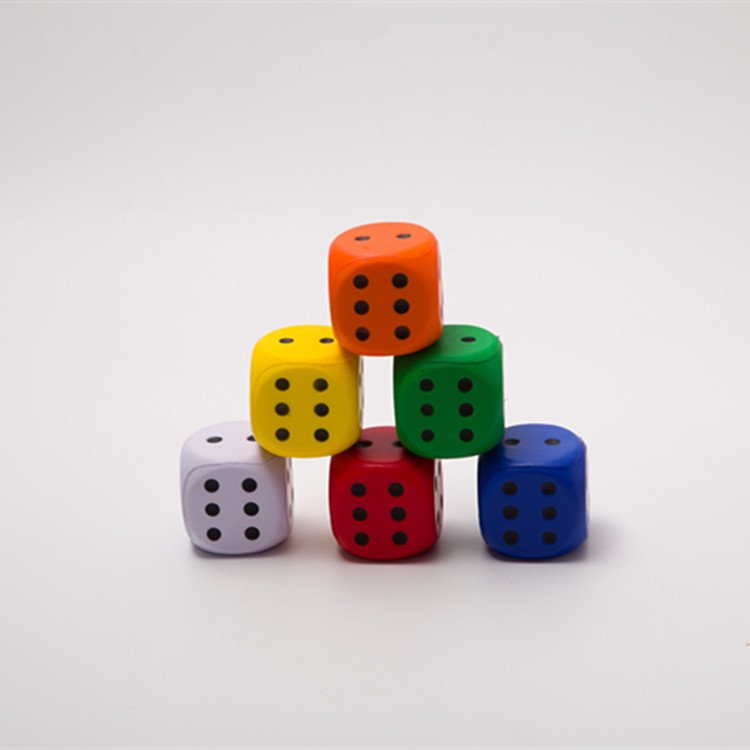 WHOLESALES CUSTOM SQUISHY BALL DICE GAME YATHZEE GAME EDUCATIONAL FOAM TOYS FOR KIDS 2023