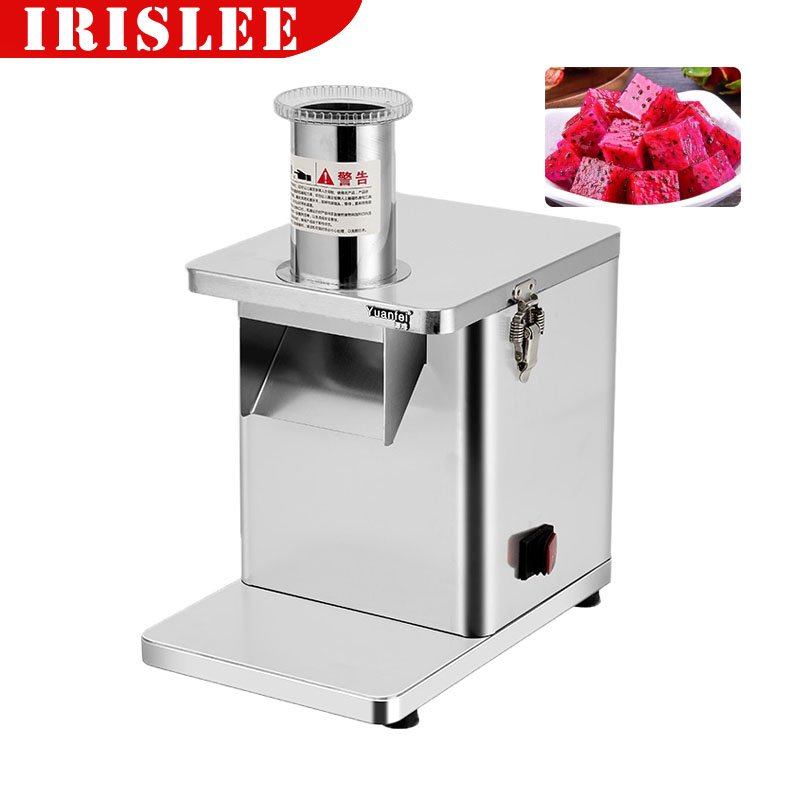 Fruit Vegetable Slice Cube Cutting Machine Electric Dicing Machine Potato Onion Vegetable Carrot Banana Chips Dicer