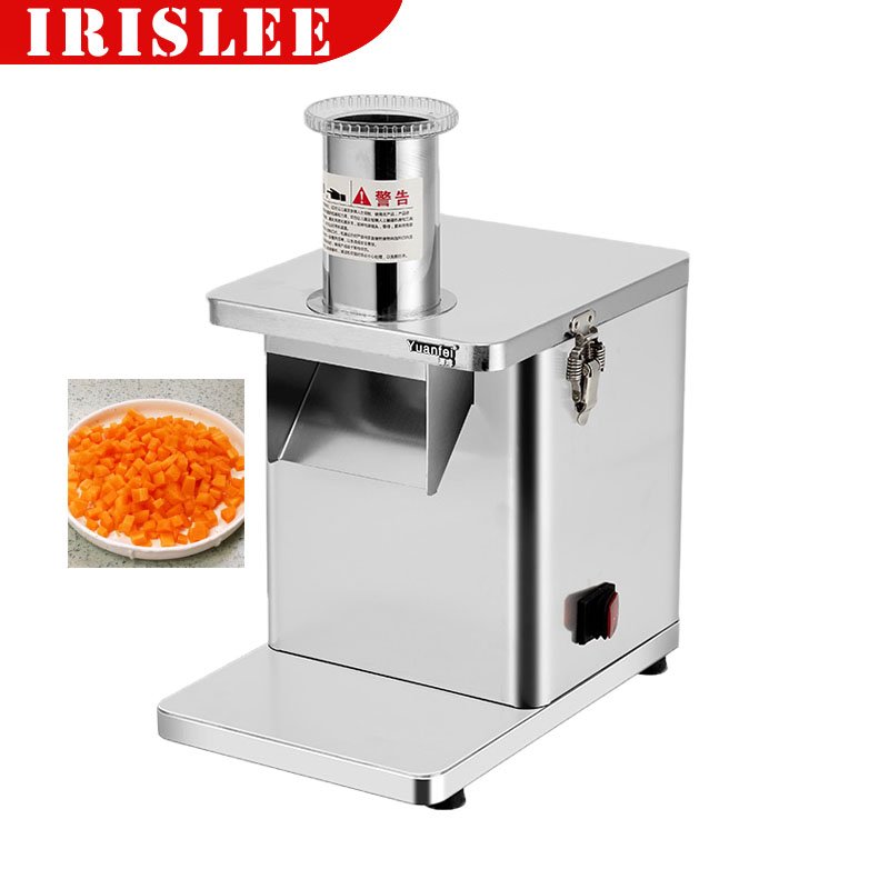 Fruit Vegetable Slice Cube Cutting Machine Electric Dicing Machine Potato Onion Vegetable Carrot Banana Chips Dicer