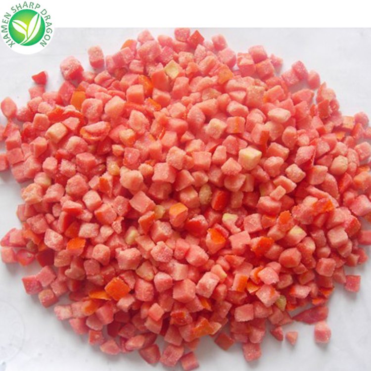 IQF Tiny Miniature Cherry Tomatoes Half Cherrytomatoes Dice Sliced Diced Cubes EDIBLE Tomato Seeds China Frozen Bulk Organic Red