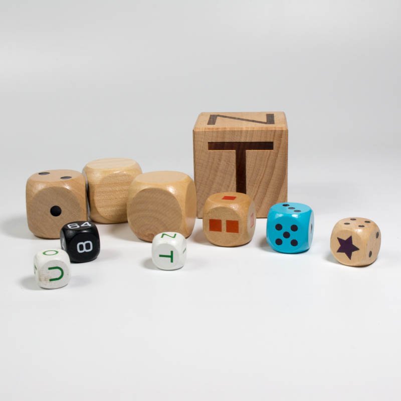 Dice Game Set for Adults, Kids, Families - Outdoor Wooden Dice Games Sets - Fun, Interactive Clean Family Games - Clean, I