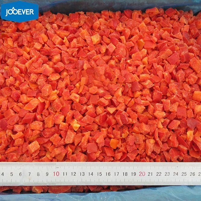 Hot Sale IQF Premium Diced Red Pepper & Vegetables Frozen Cubed and Chopped Pattern Halal Certified High Demand Product