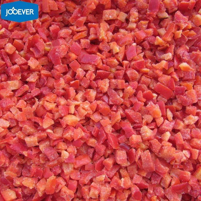 Hot Sale IQF Premium Diced Red Pepper & Vegetables Frozen Cubed and Chopped Pattern Halal Certified High Demand Product