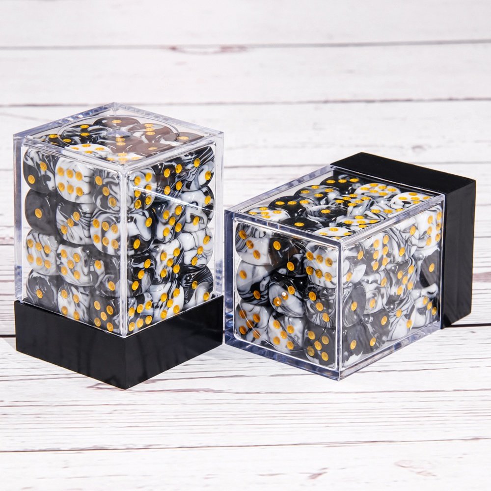 12mm pips dice with plastic box multicolor pips dice factory directly sale for casino