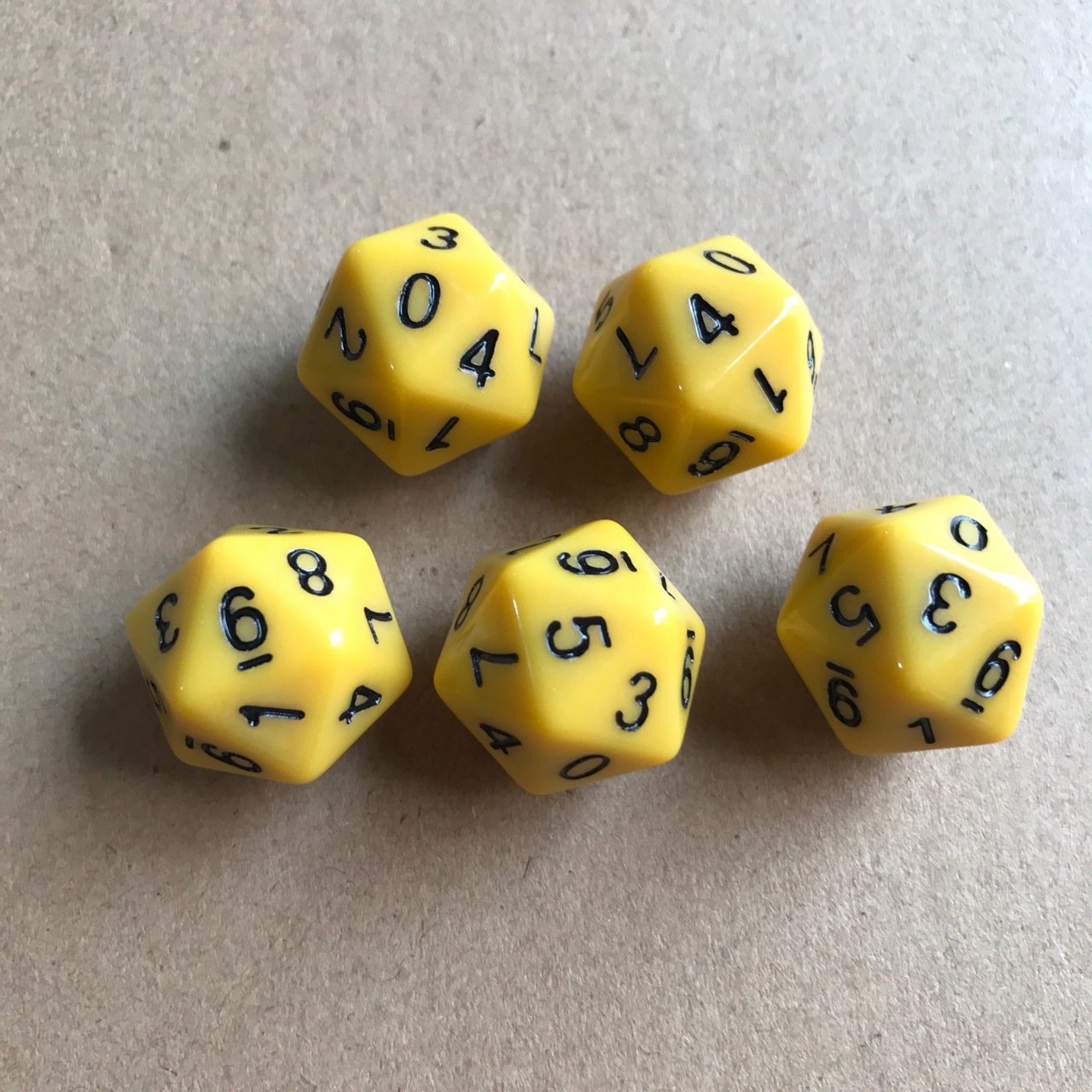 custom logo Dnd TTRPG Rgp Board Games bulk 20mm dnd D20 dice