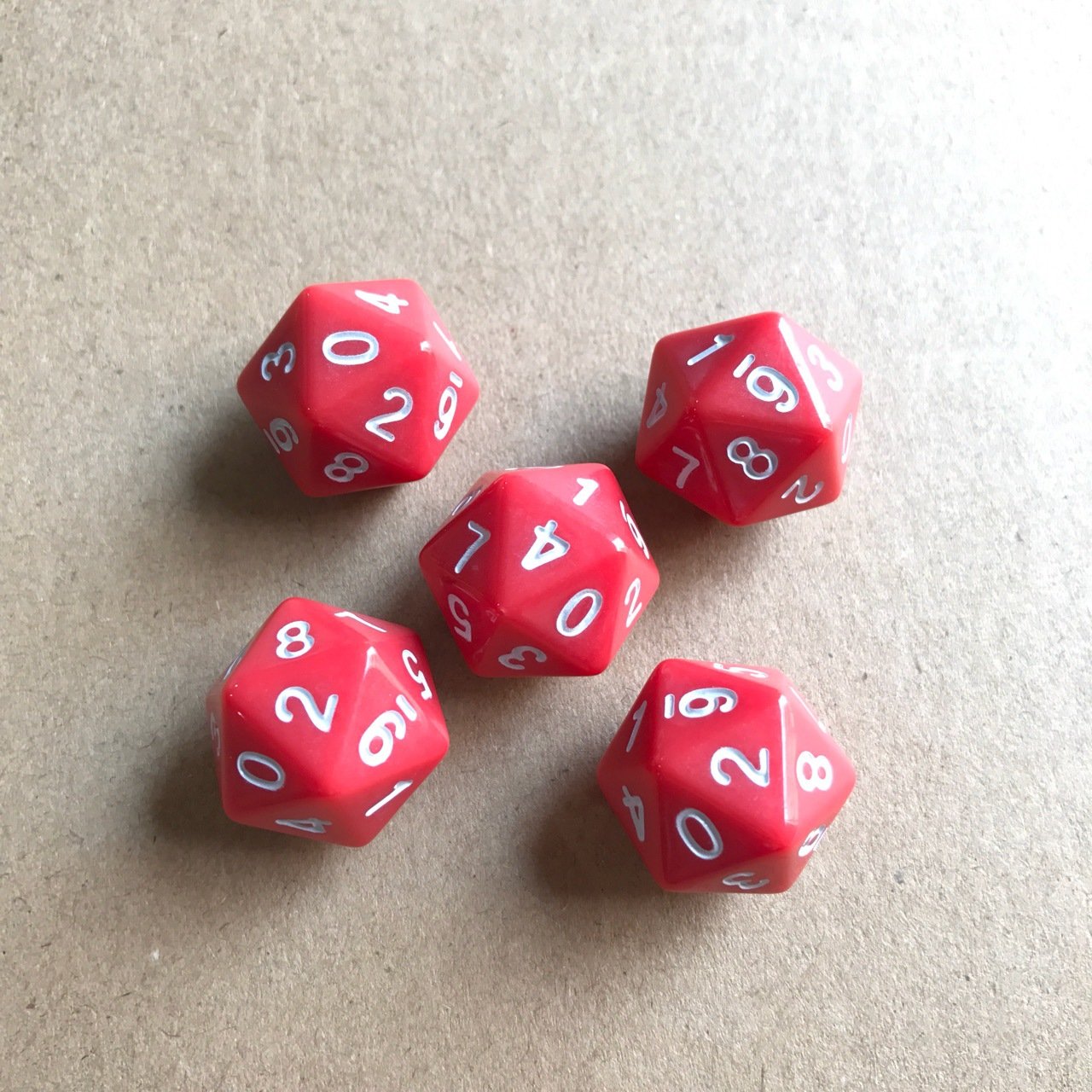 custom logo Dnd TTRPG Rgp Board Games bulk 20mm dnd D20 dice