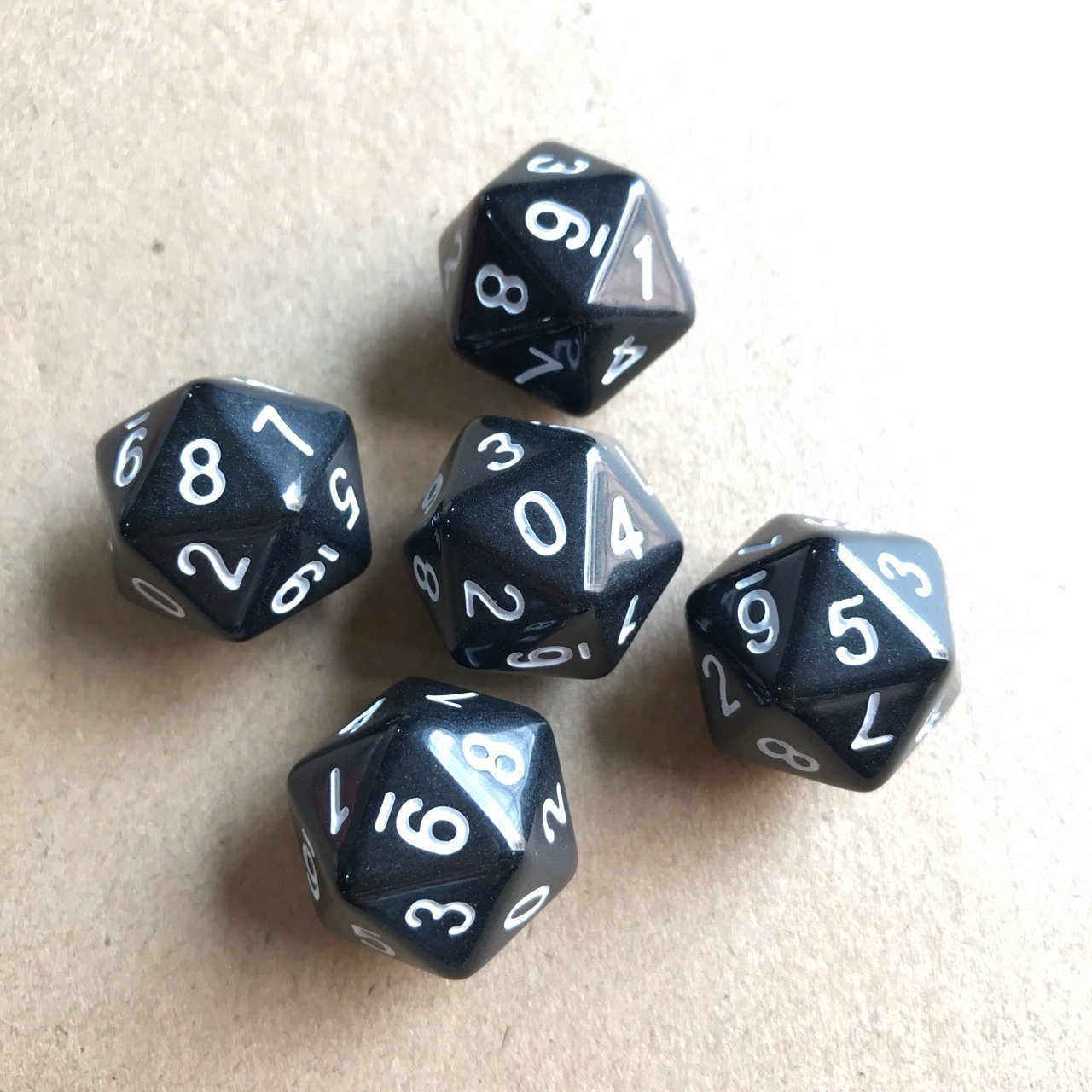 custom logo Dnd TTRPG Rgp Board Games bulk 20mm dnd D20 dice