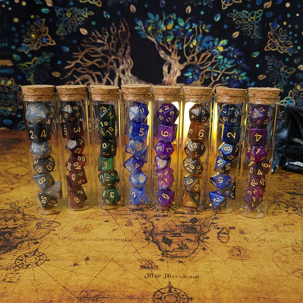 Manufacturers custom 16mm DND transparent dice Translucent Pink 6 Sided Rounded Corners Colored Acrylic Dice