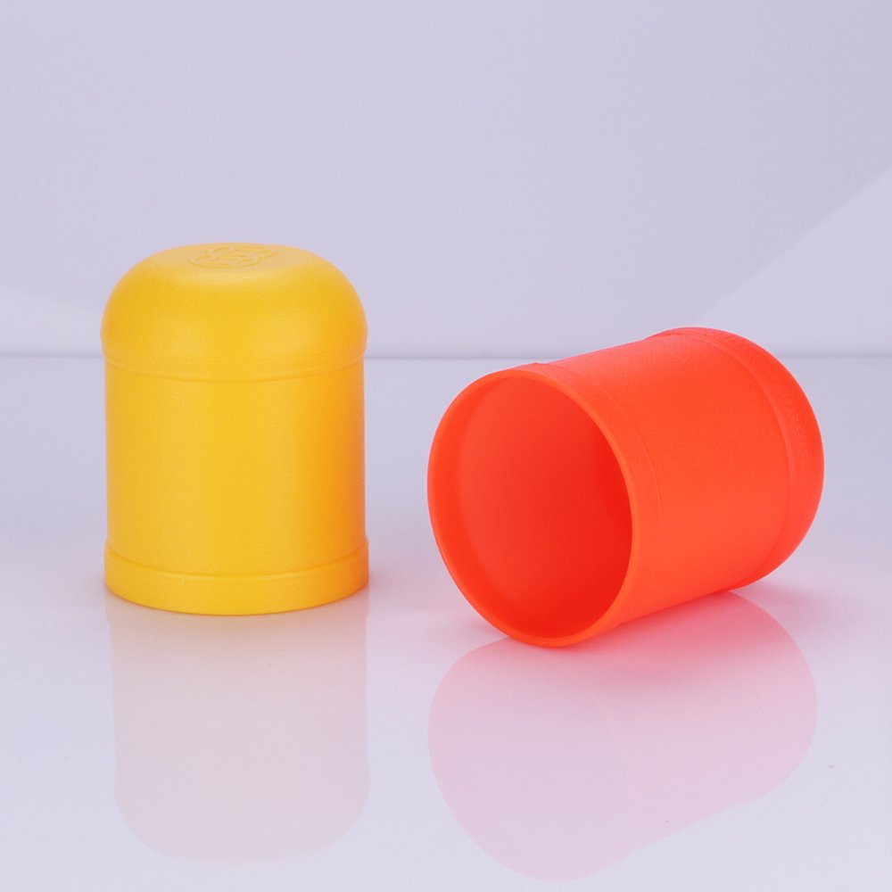 Fashion high quality muitl color durable acrylic plastic bar dice set with cup