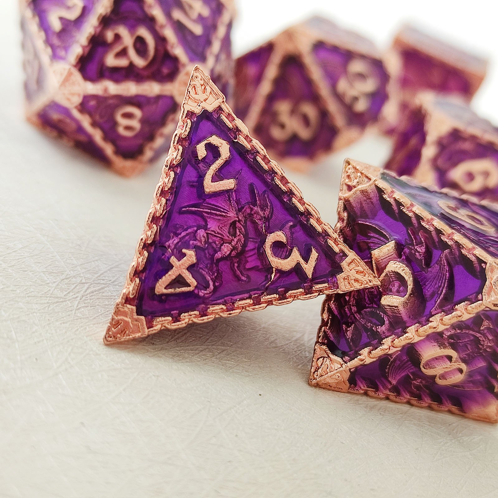 black bulk wholesale resin casino wooden gemstone acrylic dice game dungeons and dragons dnd polyhedral metal dice set custom