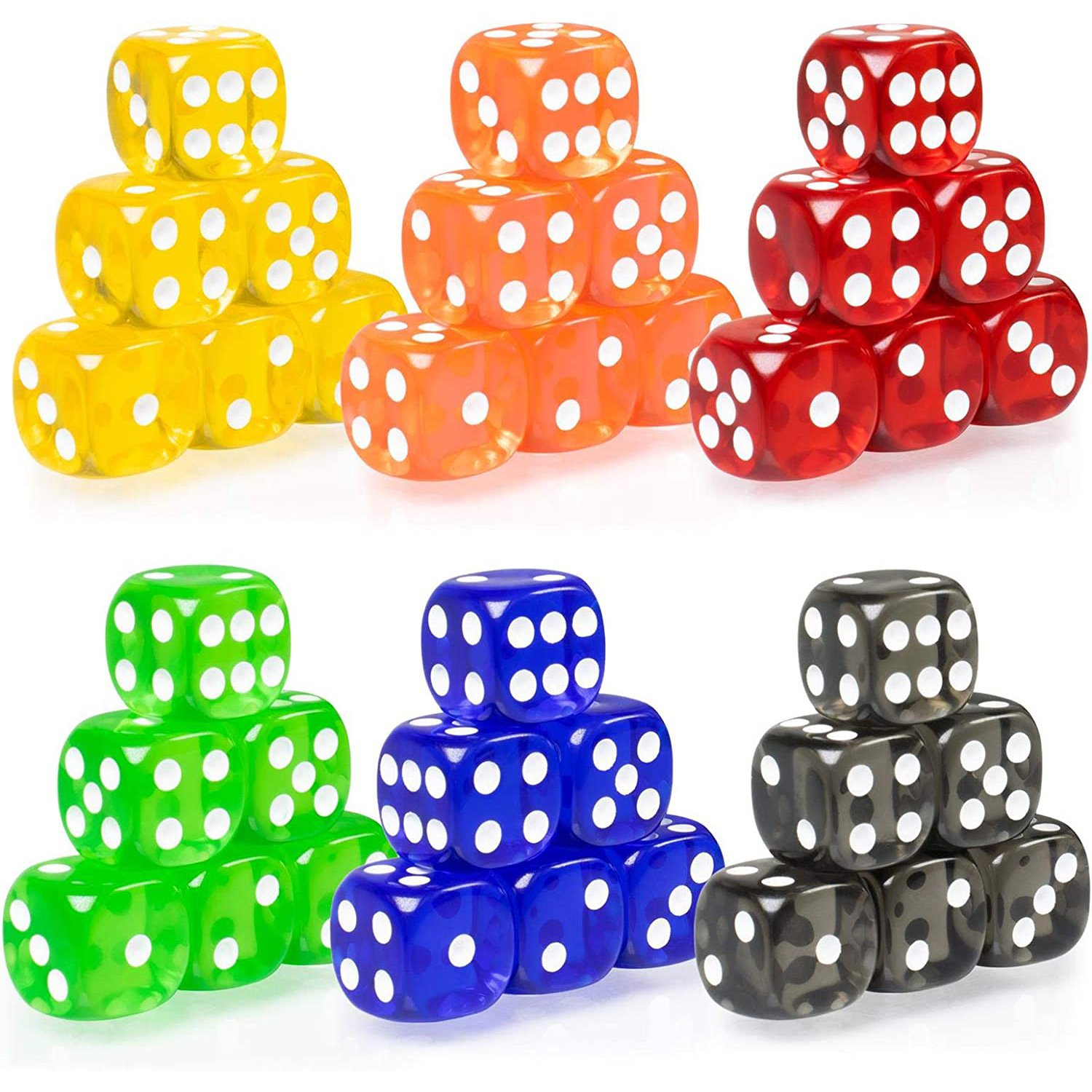 XCL Hot Selling 19mm Professional Casino Dice with Customized Precision Serialized Grade Razor Square Corners Dice game