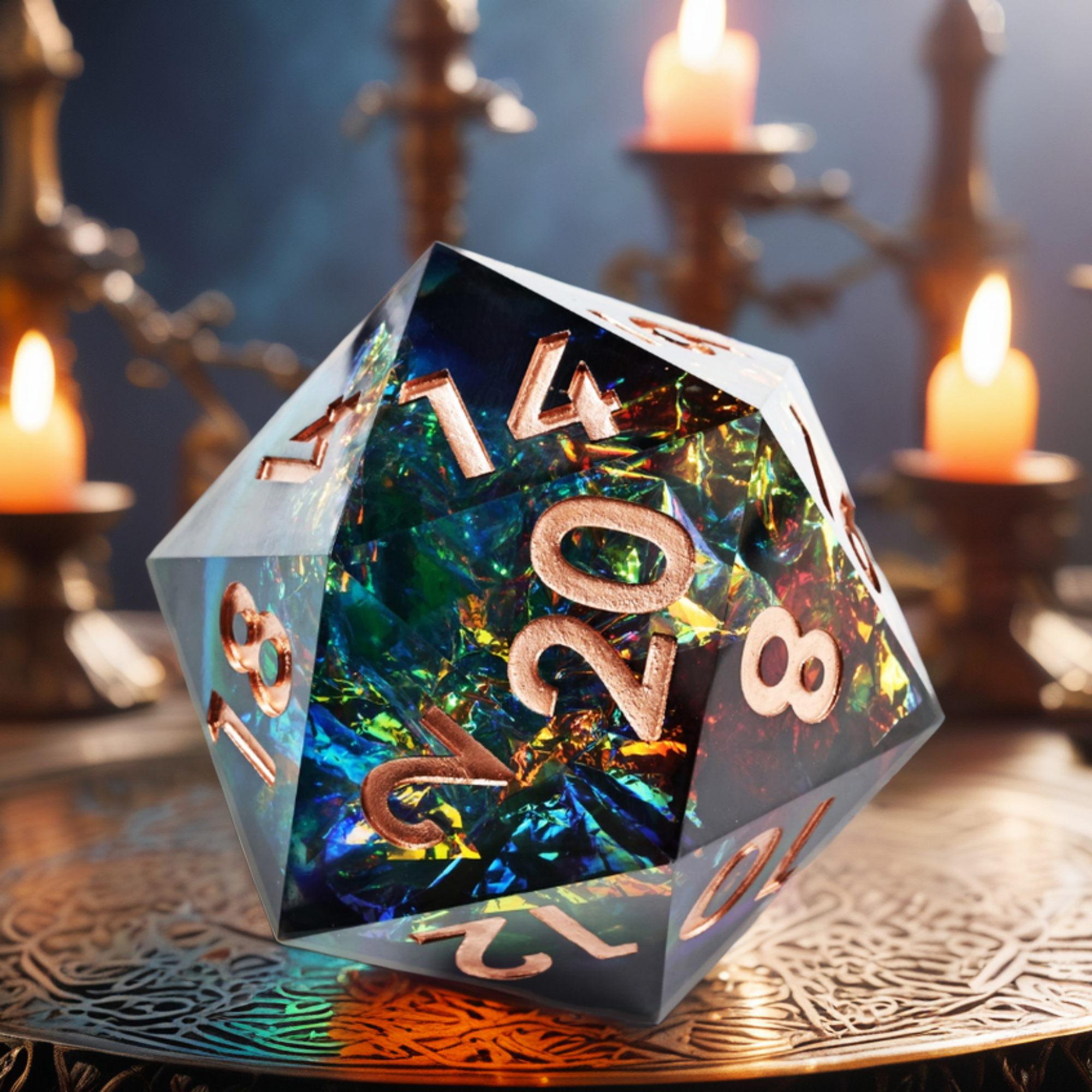 MINI PLANET Custom Resin D20 Dice Set For RPG Liquid Core Dice D20 Wholesale Custom Big Dragon Eye Liquid Core 20 Face Dice DND