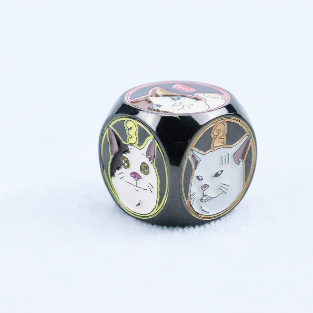 custom anime peripheral Resin Liquid Core Edged Polyhedral Dice custom dice metal quicksand dice anime