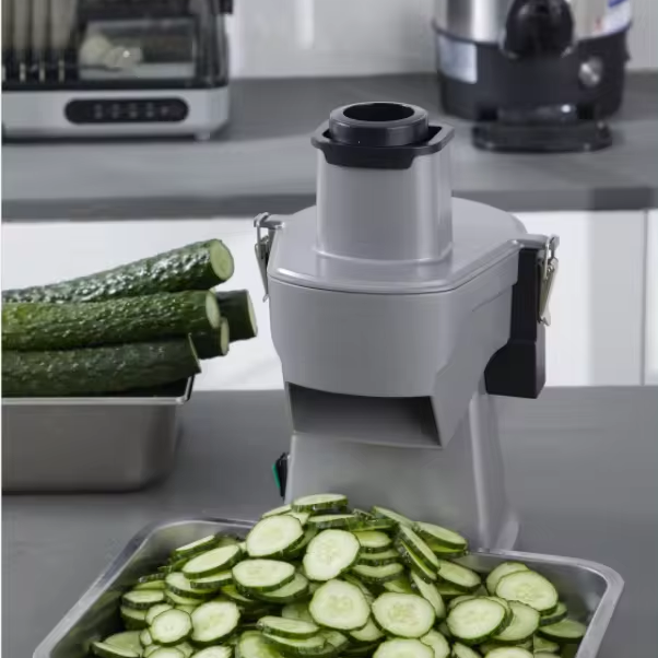 Restaurant Kitchen Cutting Machine Adjustable Thickness 1-3mm Stainless Steel Blade Electric Slicer mixed fruits dicing machine