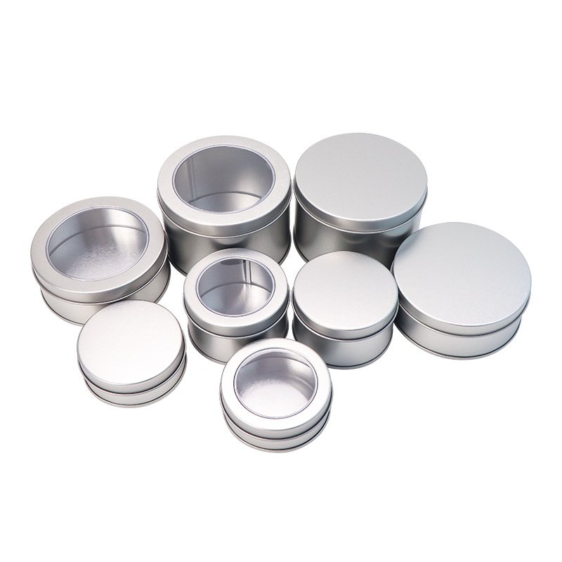 Tea can Round tin can for watch tinplate box Dice badge candy tinplate packaging Can
