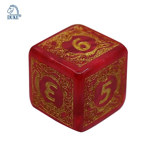 16mm Customized Engrave picture Custom Game Dice