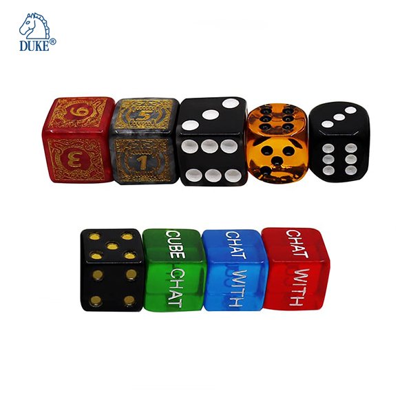 16mm Customized Engrave picture Custom Game Dice