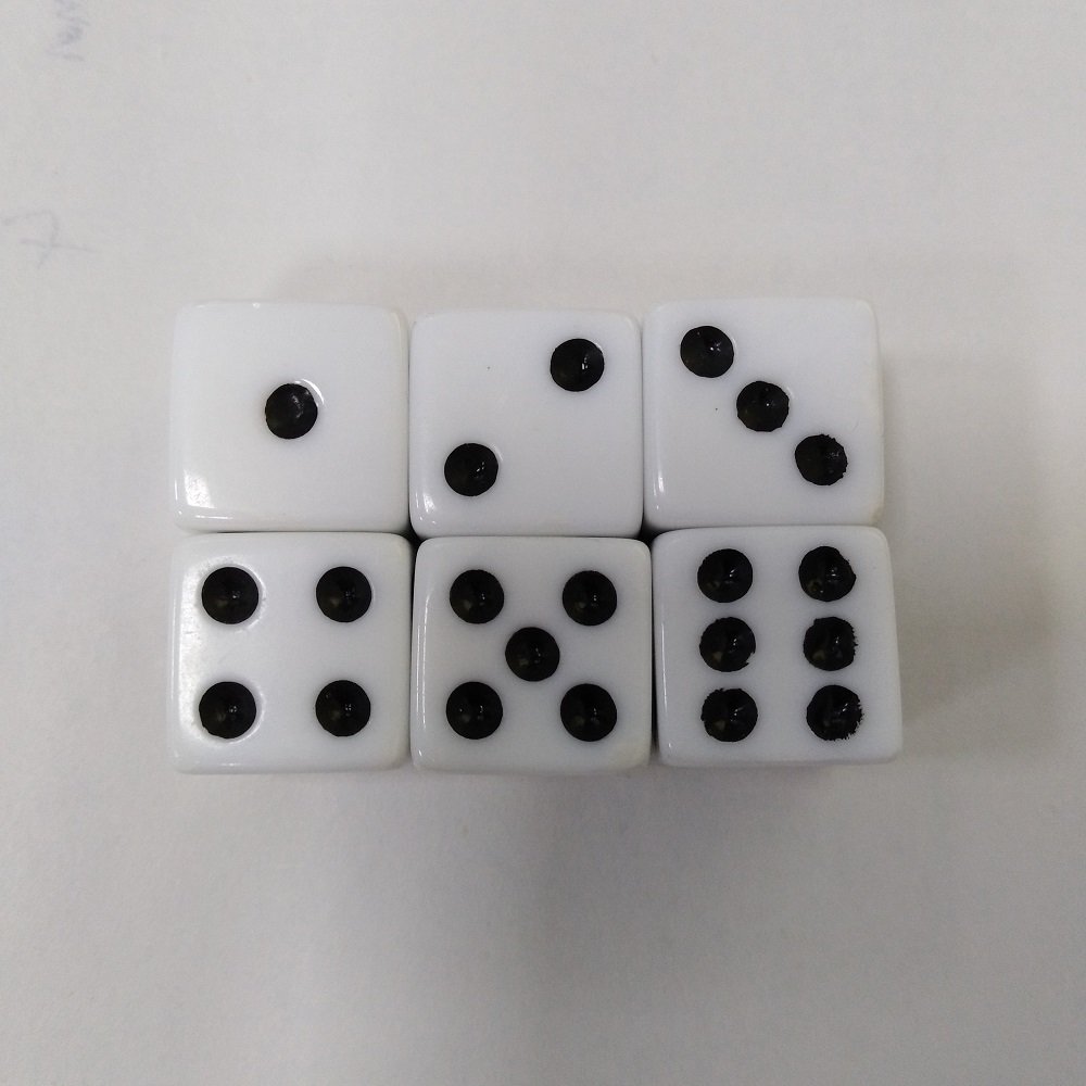 YEXIN factory custom all kinds of plastic ludo printed dice