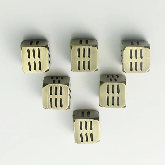 Manufacturer polyhedral metal plating d20 dice custom 20 sided metal dice for board game