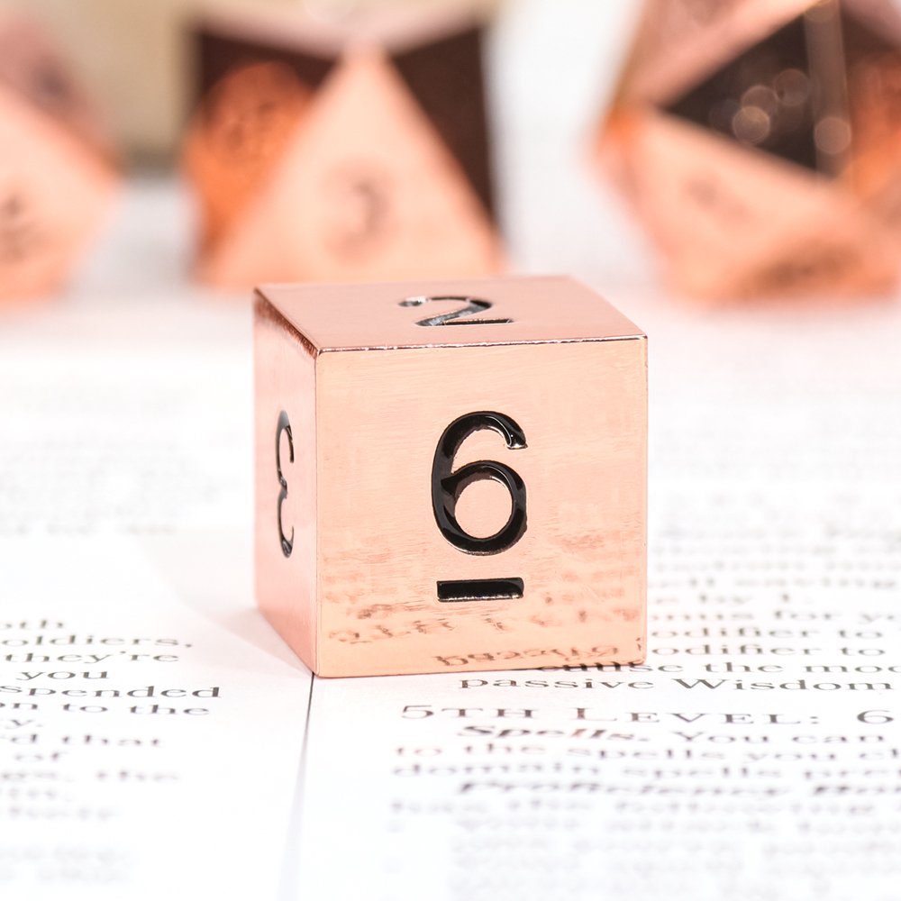 High Quality Dice Factory Customizable Metal Dragon And Underground Metal Dice Set For Entertainment Games