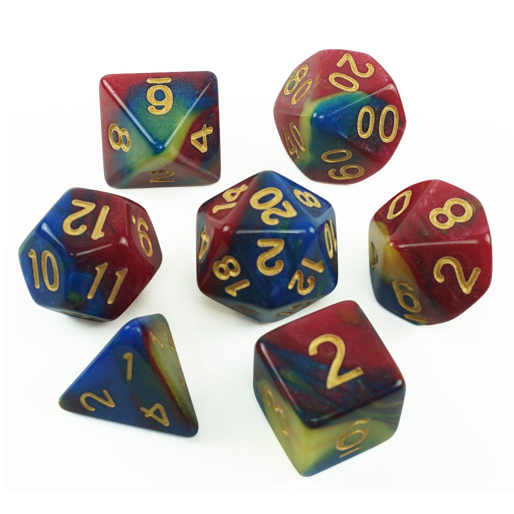 Cheap colorful acrylic irregular game dice 16 22mm wholesale price resin green dice