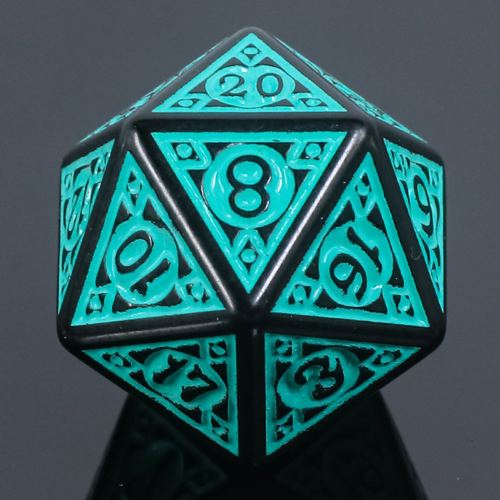 High Quality HD Dice Brand Game Equipments Dice Magic 7 pcs Polyhedral dice set For Board Game