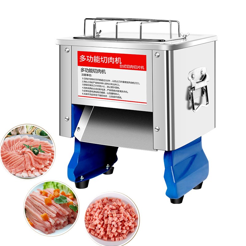 Chicken Meat Shredder Tool Goat Meat Chicken Beef Cube Dicing And Cut Machine Generic Fruit And Vegetable Slicer