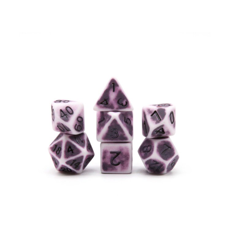 Ancient acrylic dice Dungeons And Dragons Dnd Rpg Table Game Accessories Custom Polyhedral Dice Set