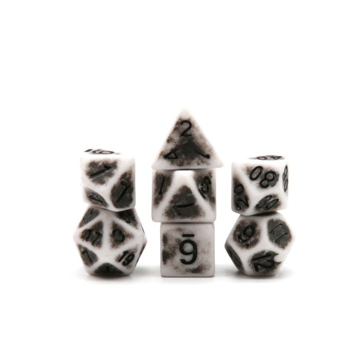 Ancient acrylic dice Dungeons And Dragons Dnd Rpg Table Game Accessories Custom Polyhedral Dice Set