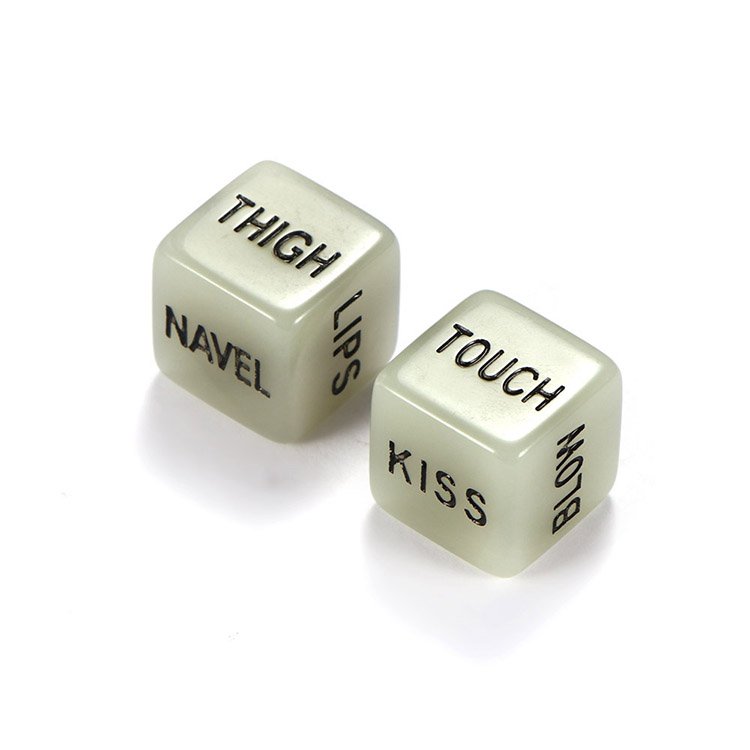 2024 Hot Love Dice Glow Funny Sex Direction Dice For Adult Toys Couple Lovers Games Dice Sex Game Adult