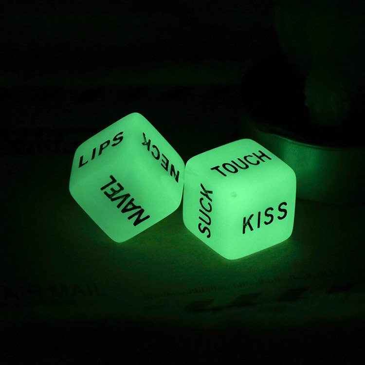 2024 Hot Love Dice Glow Funny Sex Direction Dice For Adult Toys Couple Lovers Games Dice Sex Game Adult