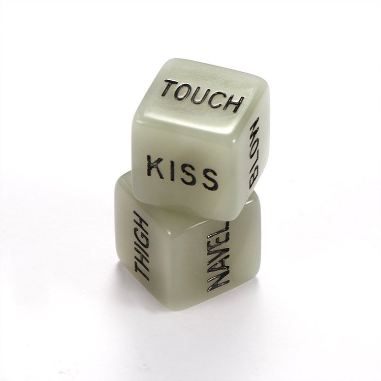 2024 Hot Love Dice Glow Funny Sex Direction Dice For Adult Toys Couple Lovers Games Dice Sex Game Adult