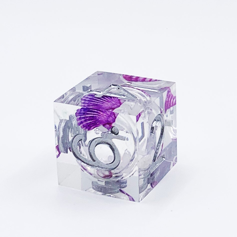 Liquid Core Heart Filled Dice Sets Dungeons & Dragons Rpg Dice With Sharp Edge Polyhedron Resin Dnd Dice Custom Factory