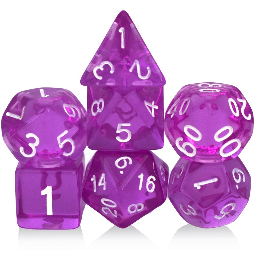 Ayoyoe Hot Sales Plastic Polyhedral Dice Dungeons And Dragons DND Table Game Dice Bulk Dice