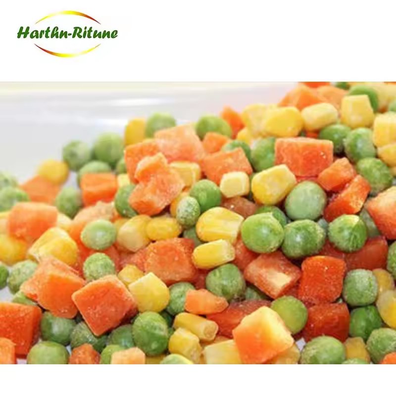 Wholesale frozen mixed vegetables diced carrots green peas sweet corn