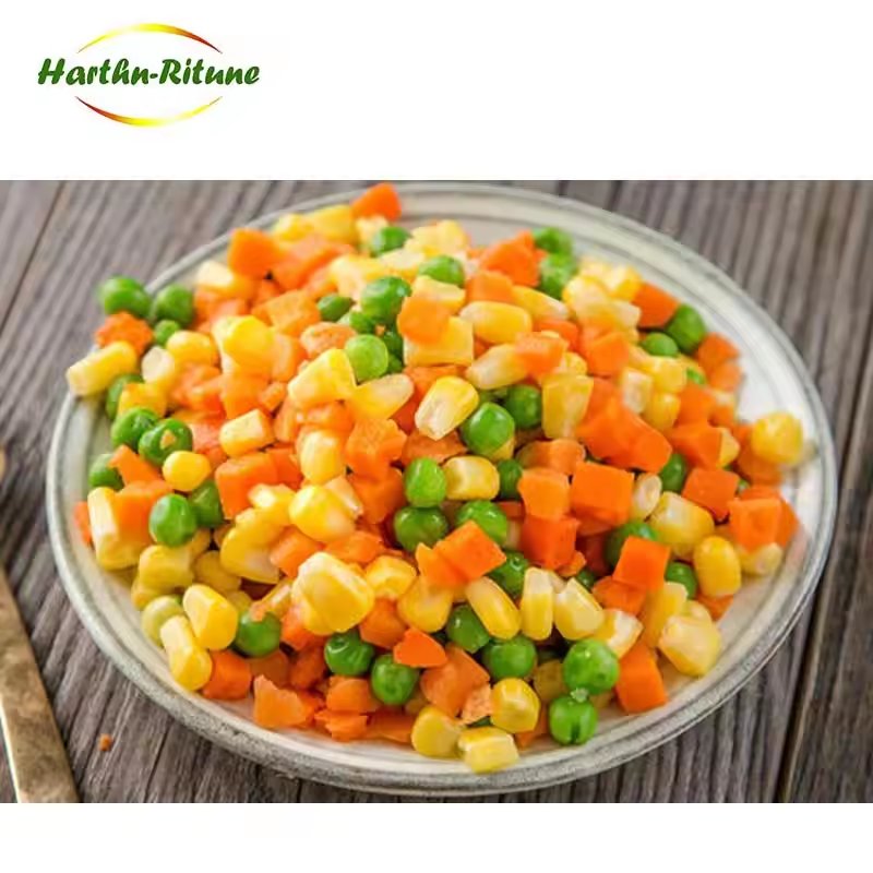 Wholesale frozen mixed vegetables diced carrots green peas sweet corn