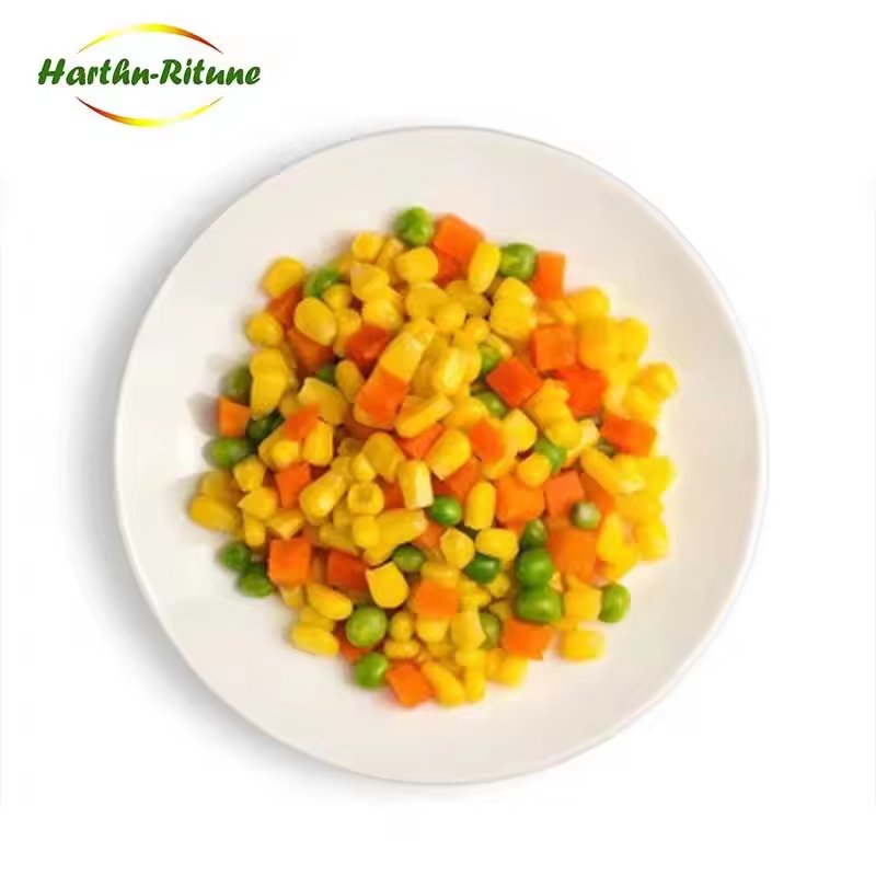 Wholesale frozen mixed vegetables diced carrots green peas sweet corn