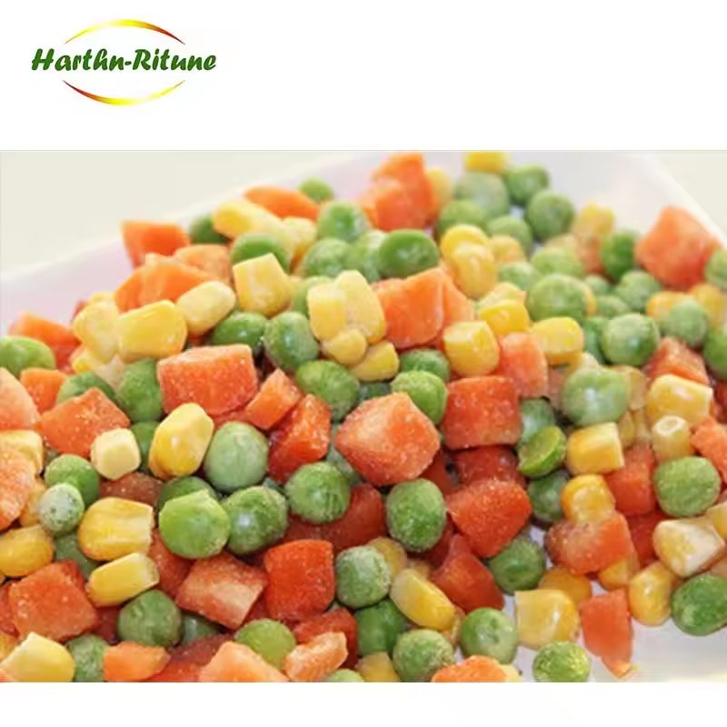 Wholesale frozen mixed vegetables diced carrots green peas sweet corn