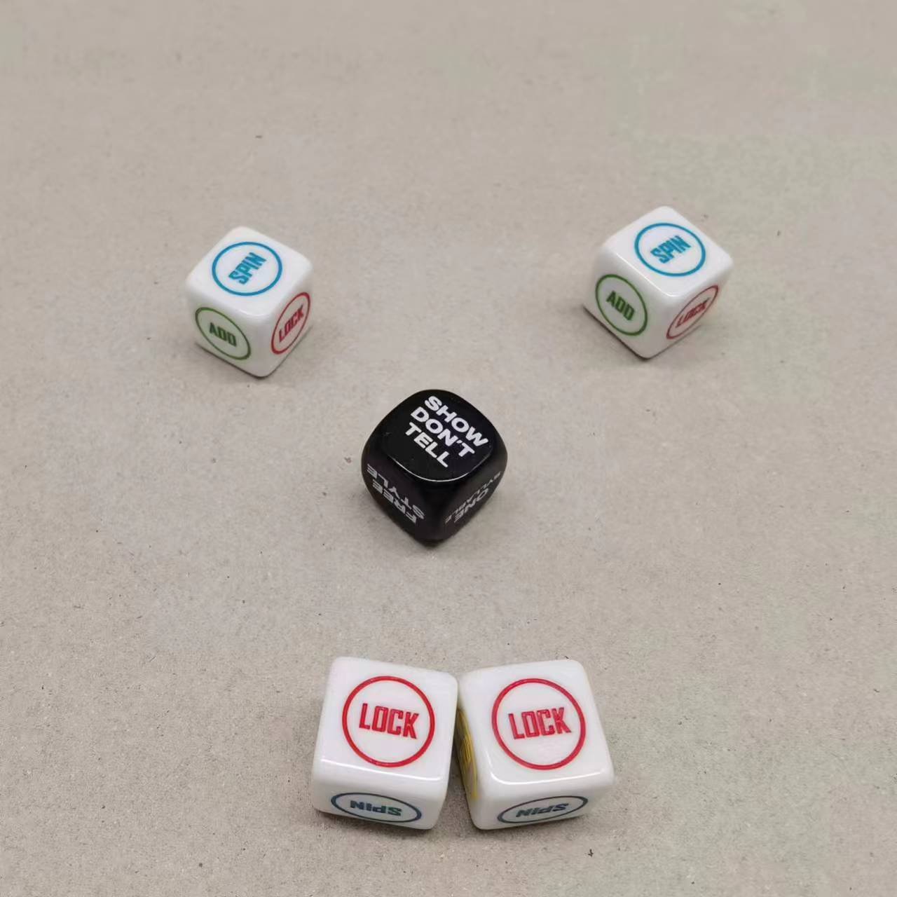 Udixi dnd Bulk Polyhedral custom Dice D4-D20 Random Mixed Styles Resin Dice dungeon and dragon