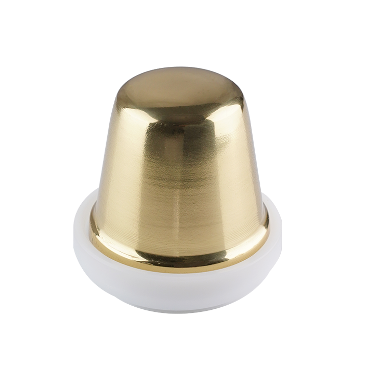 YH High Reflective Metal Shiny Golden Poker Dice Cup For Poker Dice Gambling