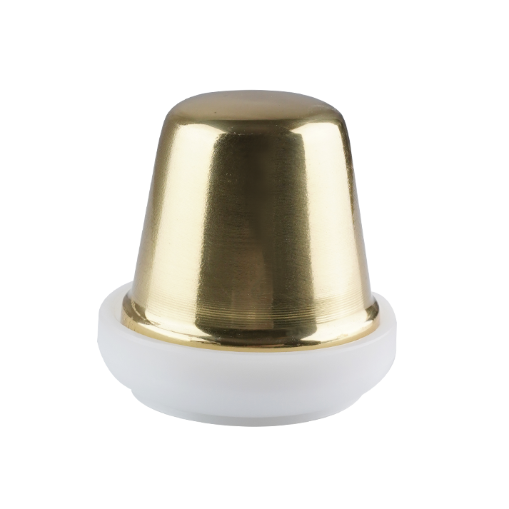YH High Reflective Metal Shiny Golden Poker Dice Cup For Poker Dice Gambling