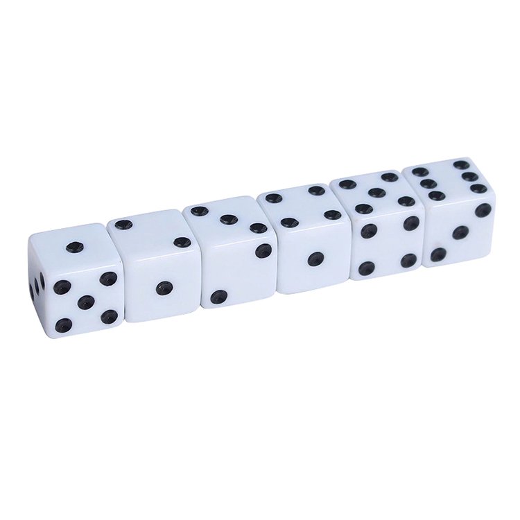 High Quality Multi Color Six Sided Spot D6 Playing Games Dice Set Opaque Dice For Bar Pub Club Party Board Game