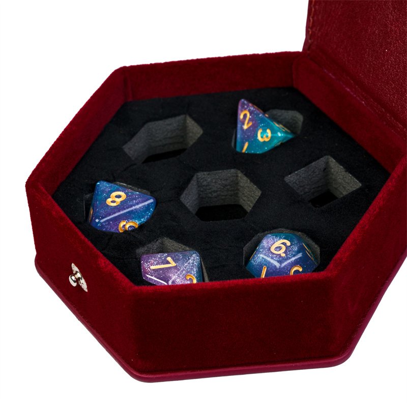 Udixi custom dungeons and dragons dnd rpg dice Leather Box dice box