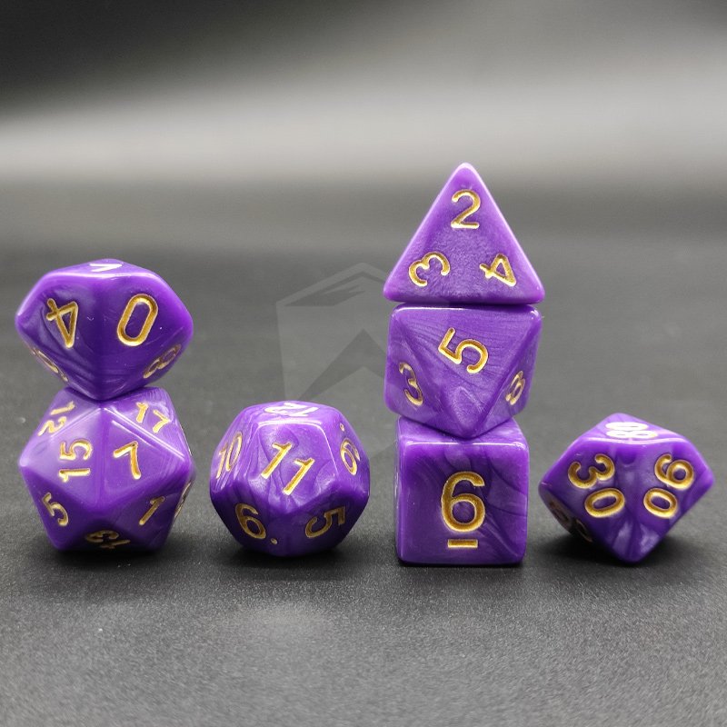 Custom Logo D&D Games Factory Wholesale RPG Dungeons Dragons Dice Set D20 16mm 20mm Acrylic Dice