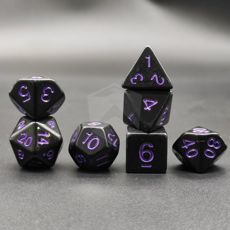 Custom Logo D&D Games Factory Wholesale RPG Dungeons Dragons Dice Set D20 16mm 20mm Acrylic Dice